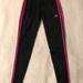 Adidas Pants & Jumpsuits | Adidas Pants | Color: Black/Pink | Size: Xs