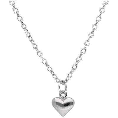 Smart Jewel - Collier Herz, Silber 925 Ketten 1 ct Silber Damen