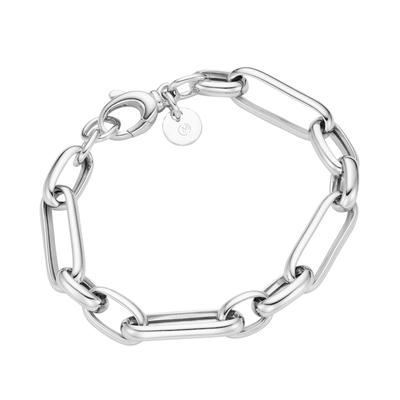 Giorgio Martello Milano - Armband Gliederkette, Silber 925 Armbänder & Armreife 1 ct Silber Damen