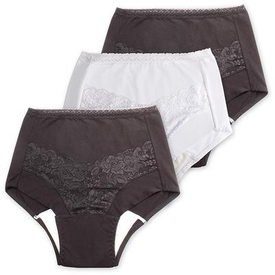 Ladies Pants Black/White Size 22-24 Set of 3