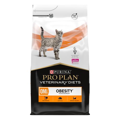 2x5kg OM Obesity Management Purina Pro Plan Veterinary Diets Dry Cat Food