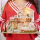 C.co.jp DE BONECA-Grande Maison de Beurre Miniature Puzzle Modèle de Jouet Meubles en Bois