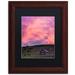 Trademark Fine Art 'Farmhouse Glow' by Michael Blanchette Framed Photographic Print Canvas | 23.5 H x 19.5 W x 0.75 D in | Wayfair ALI3776-B1114BMF