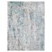 Blue 144 x 108 x 0.125 in Area Rug - 17 Stories Hand Loomed Contemporary Coastal Abstract Area Rug Viscose//Wool | Wayfair