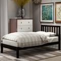 Red Barrel Studio® Wood Platform Bed w/ Headboard/Wood Slat Support Wood in Brown | 36.25 H x 42 W x 78 D in | Wayfair