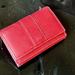 Coach Bags | Classic Red Coach Leather Wallet | Color: Red | Size: Os