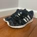 Adidas Shoes | Adidas Neo Cloudfoam Black Camo Sneakers Size 8w | Color: Black/White | Size: 8