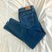 American Eagle Outfitters Jeans | Dark Wash High-Rise Ripped Skinny Jeans | Color: Blue | Size: 2 (Short)