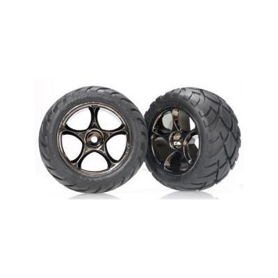 Traxxas Tires, Anaconda Tires on Tracer Wheels, Rear (2)