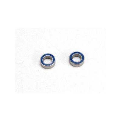 Traxxas Ball bearings, blue rubber shield (4x7x2.5mm) (2)