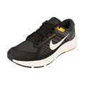 NIKE Air Zoom Structure 24 Men's Road Running Trainers Sneakers Shoes DA8535 (Black/Anthracite/Kumquat/Pure Platinum 003) (Numeric_8_Point_5)