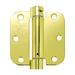 Nuk3y 3 1/2" X 3 1/2", Spring Hinge 5/8" Radius, UL Rated, Satin Nickel, 1 Pack in Yellow | 3.5 H x 3.5 W x 0.094 D in | Wayfair H35S-50PB