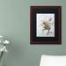 Trademark Fine Art 'Coffea Arabica' by Wendra Framed Painting Print Canvas, Wood in Green | 0.5 D in | Wayfair WL033-B1620BMF