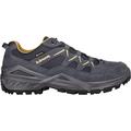 LOWA Herren Multifunktionsschuhe Herren Trekkingschuhe Sirkos EVO GTX LO, Größe 42 ½ in stahlblau/senf