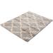 White 67 x 47 x 1 in Area Rug - Tucker Murphy Pet™ Chayim Moroccan Gray Area Rug Polypropylene | 67 H x 47 W x 1 D in | Wayfair