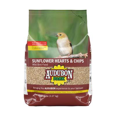 AUDUBON PARK Sunflower Hearts & Chips Wild Bird Food, 5 lbs.