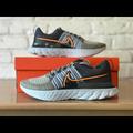 Nike Shoes | Nike React Infinity Run Flyknit 2 Mfs Grey Running Shoe Mens Size 8 Dc4577-001 | Color: Brown/Green | Size: 8.5