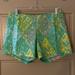 Lilly Pulitzer Shorts | Nwt Lilly Pulitzer Deenie Shorts | Color: Green/Pink | Size: 6