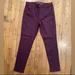 American Eagle Outfitters Jeans | American Eagle Burgundy High Rise Jeggings | Color: Purple/Red | Size: 14