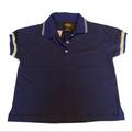 Free People Tops | Free People Women’s New Navy Blue Vintage Polo Shirt | Color: Blue/Yellow | Size: M