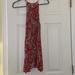 American Eagle Outfitters Dresses | American Eagle Red Floral Dress | Color: Red | Size: Xs