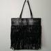 Victoria's Secret Bags | Black Fringe Victoria's Secret Bag | Color: Black | Size: Os