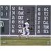 Jim Rice Boston Red Sox Autographed 16'' x 20'' Fielding in Front of the Green Monster Photograph with ''HOF 09'' Inscription