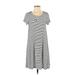 Old Navy Casual Dress - A-Line: Black Print Dresses - Women's Size Small