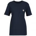 Carhartt - Women's Loose Fit Heavyweight S/S Pocket Cotton - T-Shirt Gr L blau