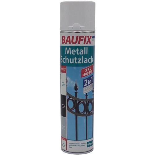 Baufix - 2in1 Metall Schutzlack Spray 600 ml Lack Grundierung Rostspray Lackspray