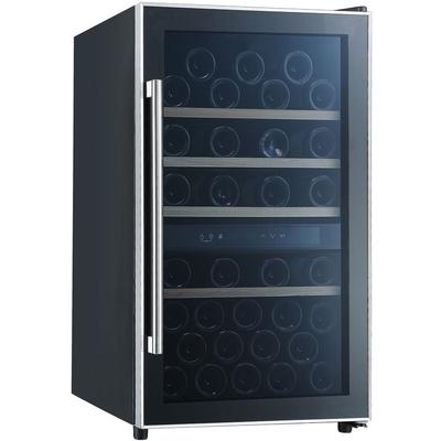 Weinkühlschrank 49 Flaschen 2 Zonen Kühlschrank Weintemperierschrank Respekta Image