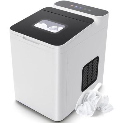 Costway - Eiswürfelmaschine Ice Maker, Eismaschine Eiswürfelbereiter inkl. Schaufel/LED Anzeige / Image
