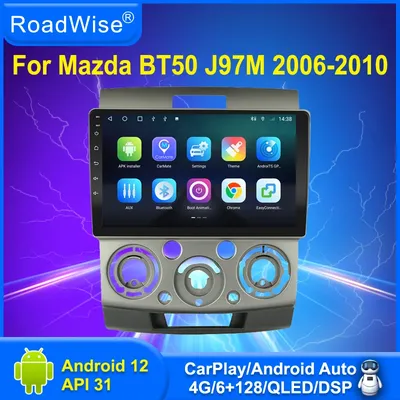 Autoradio Android Lecteur Multimédia Pour Mazda BT50 BT-50 BT 50 J97M 2006 2007 2008 2010 4G GPS DVD
