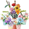 LOZ-Kit de blocs de construction de bouquet de fleurs bricolage ensemble de jouets de nuits de