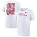 Men's Fanatics Branded White Arizona Cardinals Big & Tall Hot Shot T-Shirt