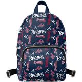 Youth FOCO Navy Atlanta Braves Repeat Brooklyn Mini Backpack