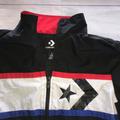 Converse Jackets & Coats | Converse Vtg Lightweight Zip Jacket Unisex Teen Size Xl 13-15 Windbreaker Euc | Color: Black | Size: Xlb