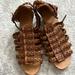 Zara Shoes | Brown Zara Sandals , Size 36.5 | Color: Brown | Size: 6.5