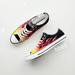 Converse Shoes | Converse Ctas Ox 'Flames' Black/Enamel Red Men's 3.5 Women's 5.5 | Color: Black | Size: 5.5