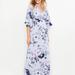 Jessica Simpson Dresses | Jessica Simpson For Motherhood Maternity Floral Maxi Dress Size Small | Color: Blue | Size: Sm