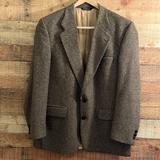 Burberry Suits & Blazers | Euc Burberrys’ Vintage Sports Coat 100% Camel Hair Plaid Brown Xl | Color: Brown/Tan | Size: Chest 24”, Top To Bottom 32”, Sleeve 27”