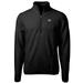 Men's Cutter & Buck Black Missouri Tigers Team Logo Cascade Eco Sherpa Fleece Quarter-Zip Pullover Jacket