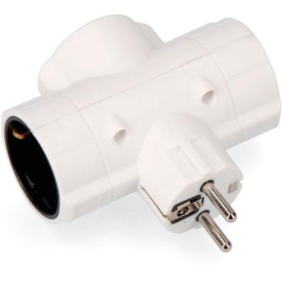 Dreifachstecker, T/Tl, 16A, 250V E40063 Image