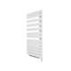 Acova - Radiateur sèche-serviettes fassane spa+air soufflant asymétrique 429 w FR081-055IFS - Blanc