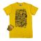 Clipper - T-shirt magic in cotone art of soul gialla girocollo taglia m unisex