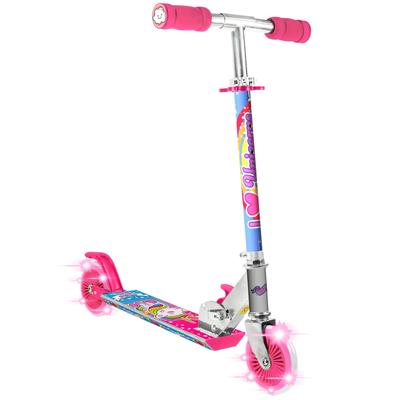 Unicorn Magical Sparkles Foldable Scooter - Light UP Wheels - Ages+