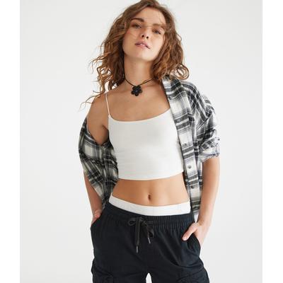 Aeropostale Womens' Seriously Soft Scoop-Neck Crop...