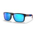 Oakley OO9102 Holbrook Sunglasses - Men's BUF Matte Black Frame Prizm Sapphire Lens 55 OO9102-9102Q5-55