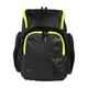 arena Unisex-Adult Spiky III Backpack 35 Rucksack, Dark_Smoke-NEON_Yellow, One Size