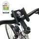 NC-17 Handy Halterung für Fahrrad | Handyhalter Motorrad | 360 Grad drehbar | Halter für Mobiltelefon iPhone, Samsung Div. | 4.7“ bis 6.8“ Zoll